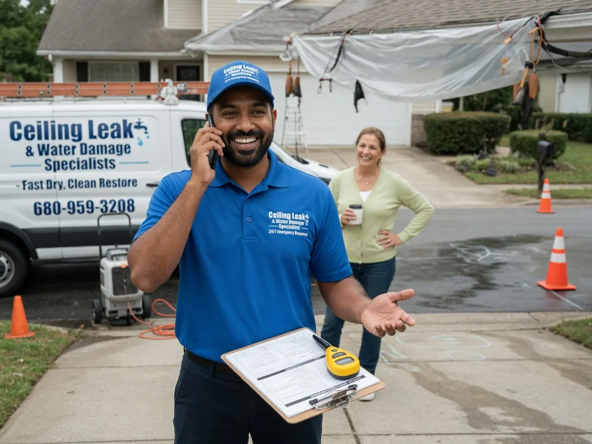 Ceiling Leak Cleanup Springdale, MT FAQs